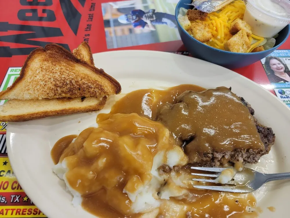 Hamburger Steak Dinner